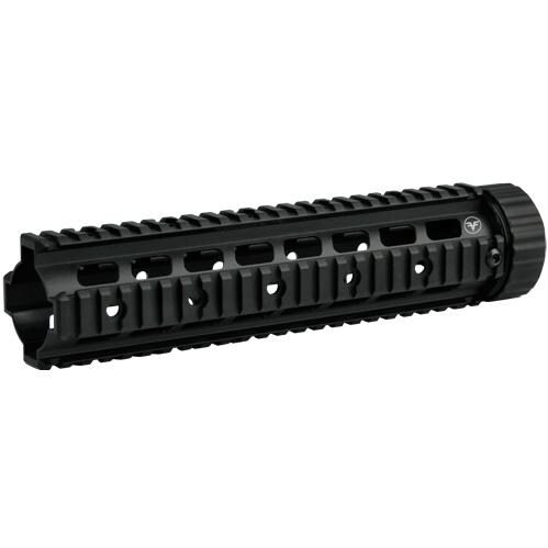 Firefield 10.25 In Rifle Free Floating Quad Rail - Black - FF34005