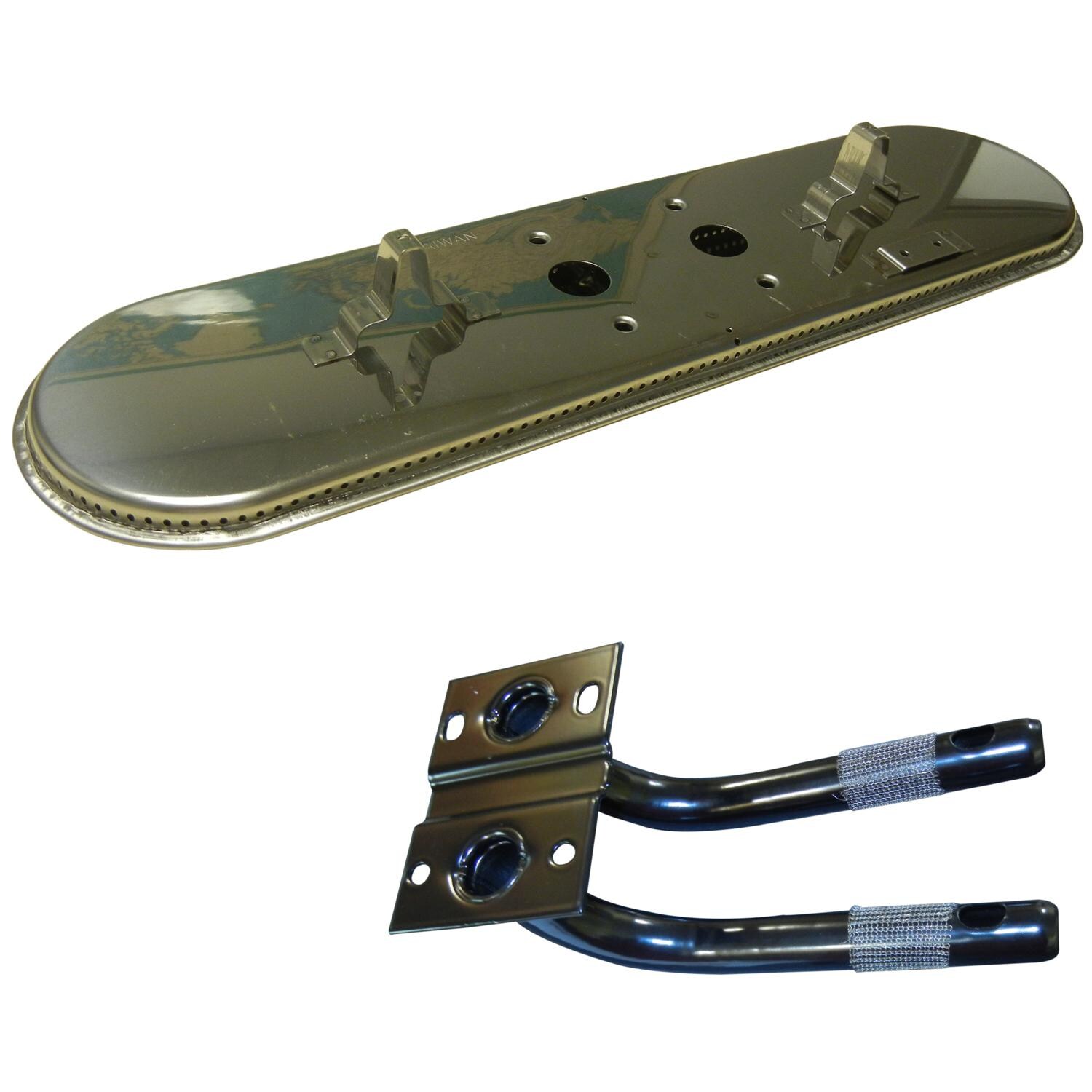 Stainless Steel Oval Twin, Centered, 2.25 Inch Offset Burner - 11622-78202