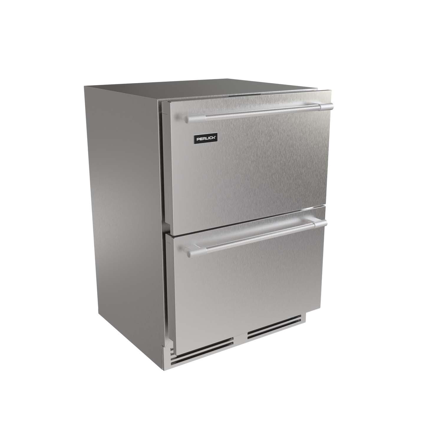 Perlick G5 Luxe 24-in 4.2 Cu. Ft. Panel Ready Freezer Drawers - G5FD24SL