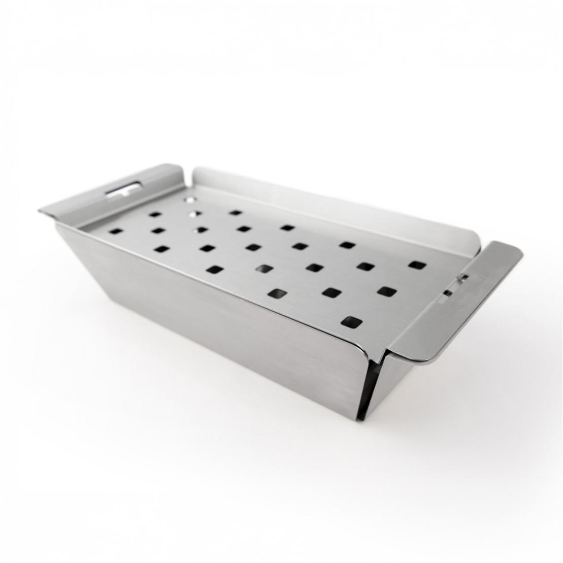 Broil King Stainless Steel Narrow Grill Topper - 69722 - On Wok (Not Included) - White Background thumbnail