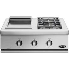 DCS Liberty 30-Inch Built-In Propane Gas Double Side Burner And Griddle - BFGC-30BGD-L image