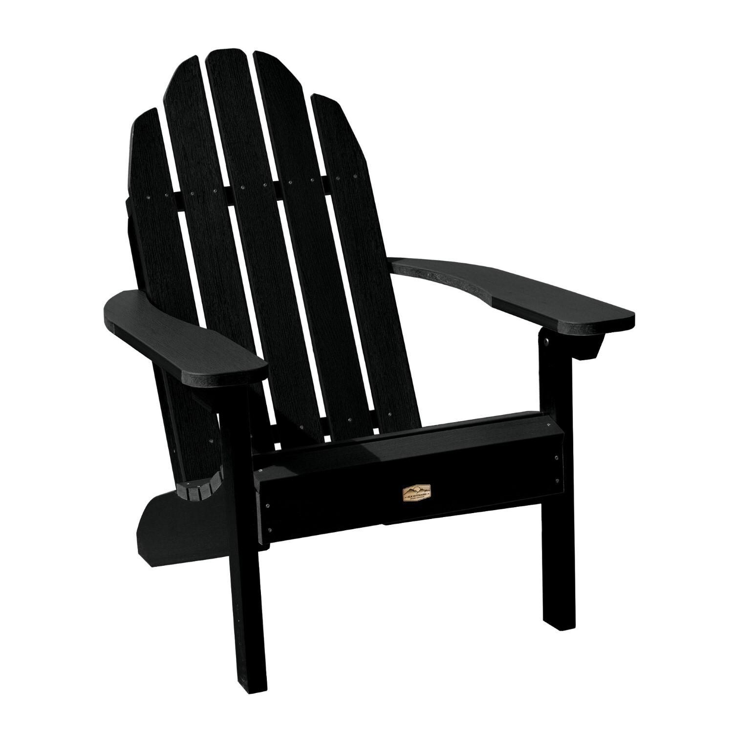 Lakeview The Charmville Adirondack Chair - Abyss - On White thumbnail