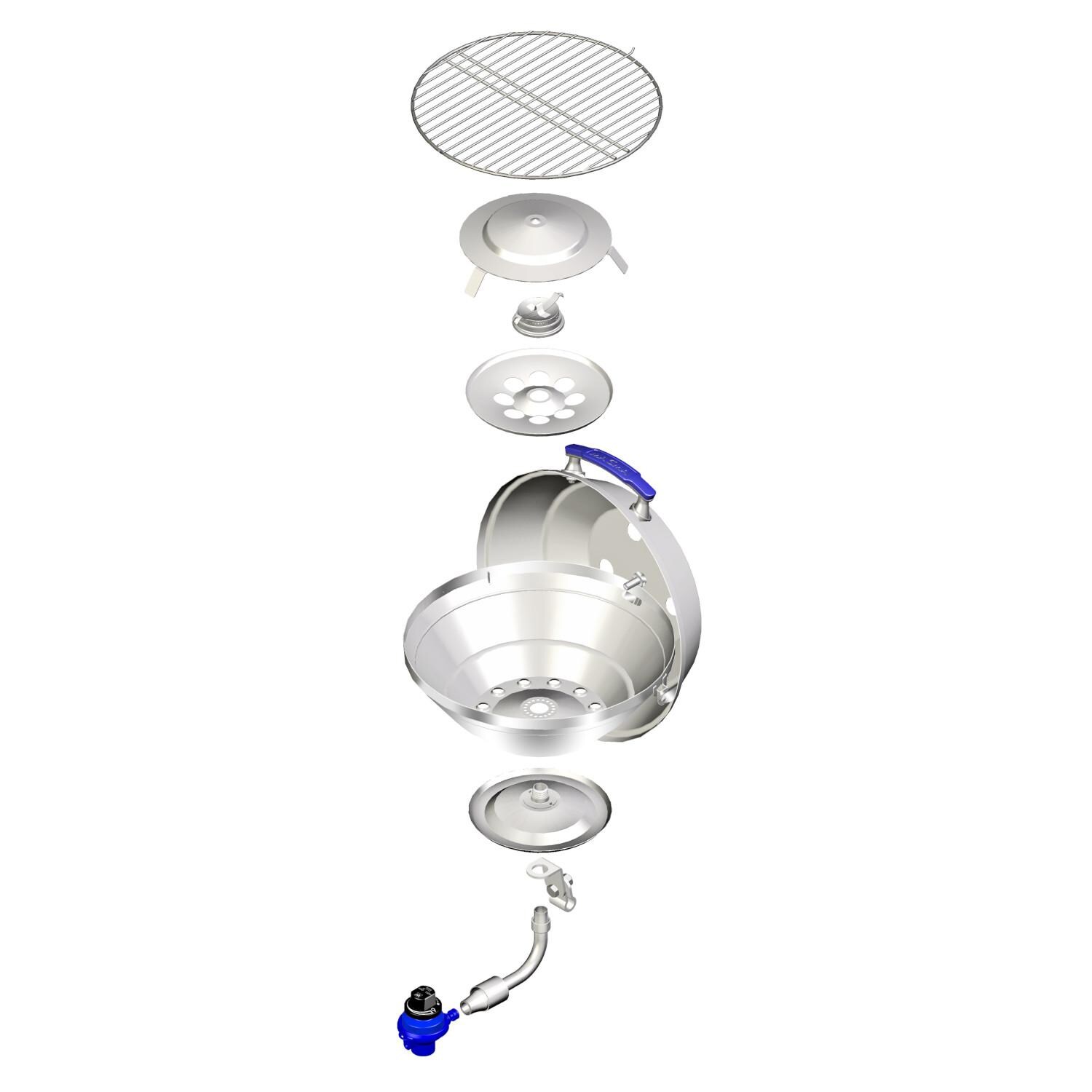 Magma A10-205 Original Marine Kettle - Exploded View thumbnail