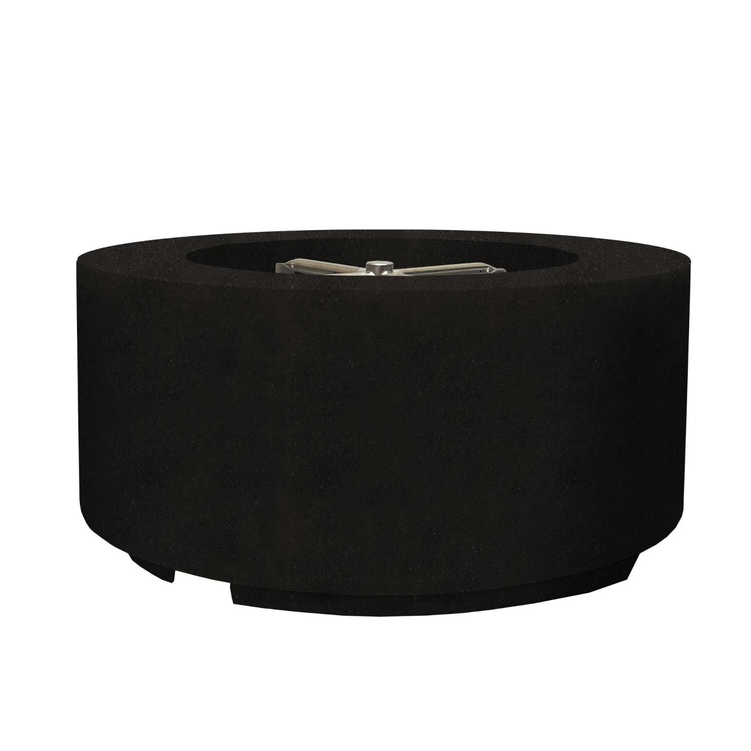Prism Hardscapes Cilindro 36-Inch Propane Fire Pit Table - Ebony - PH-706-2LP image