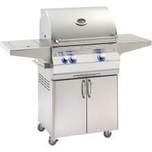 Fire Magic Aurora A430s 24-Inch Natural Gas Grill With One Infrared Burner, Analog Thermometer And Single Side Burner - A430s-5LAN-62 image