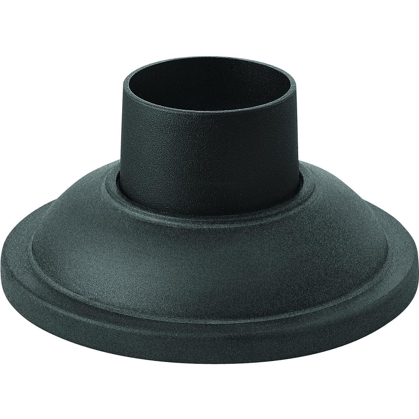 Hinkley Lighting 2-Inch Outdoor Pier Mount - Museum Black - 1304MB