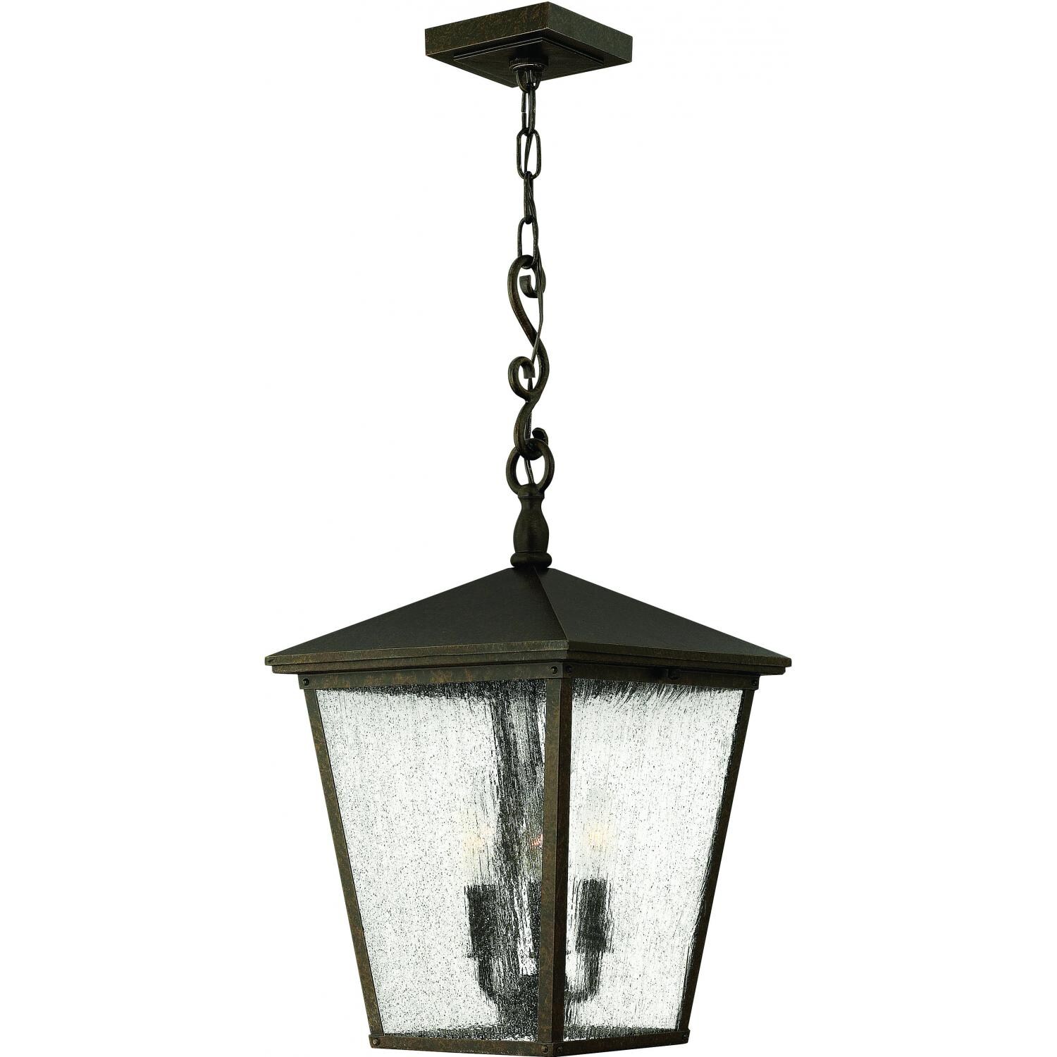 Hinkley Lighting Trellis 1432RB 60W Three Light Outdoor Ceiling Light - Regency Bronze thumbnail