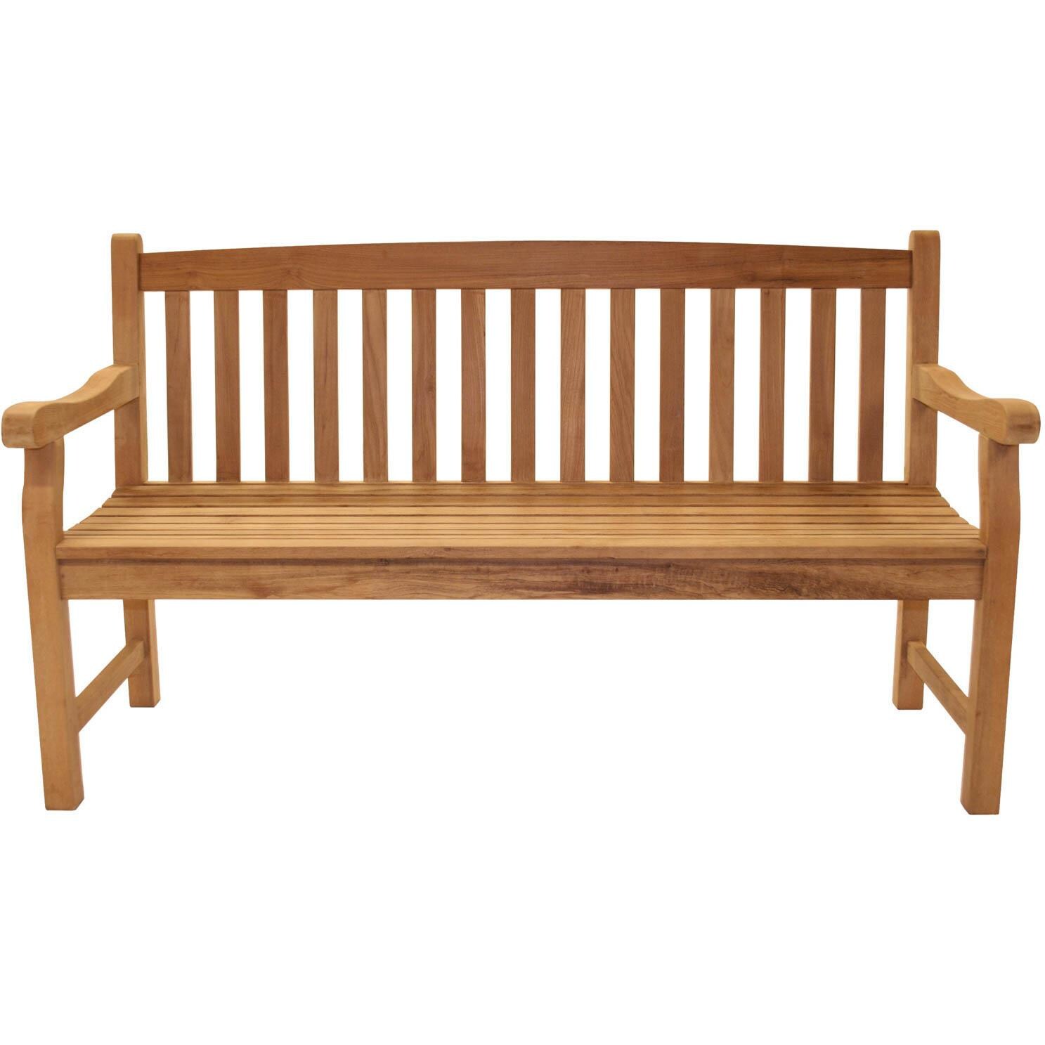 Royal Teak Collection Classic 3 Person Teak Bench thumbnail
