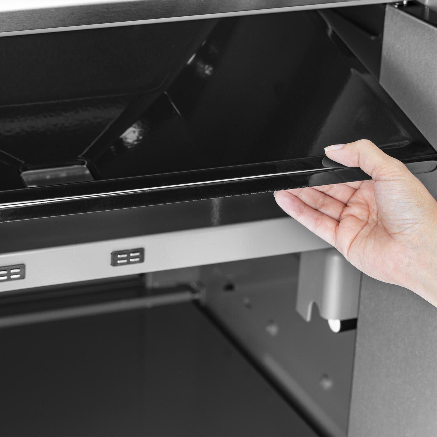 Weber Genesis II 61025001 E-315 Propane Gas Grill - Copper (2019) - Grease Management System With Removable Pan thumbnail