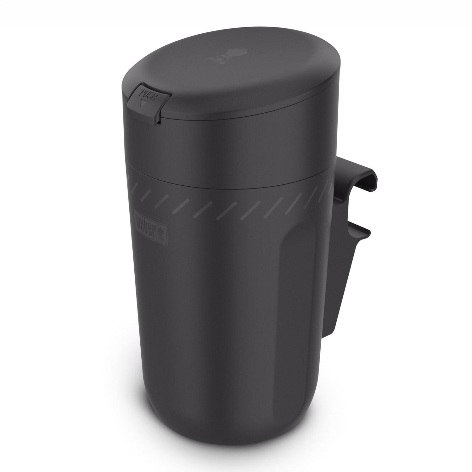 Weber Grills 3401324 Works Wipes Dispenser - Angled Left - White Background thumbnail