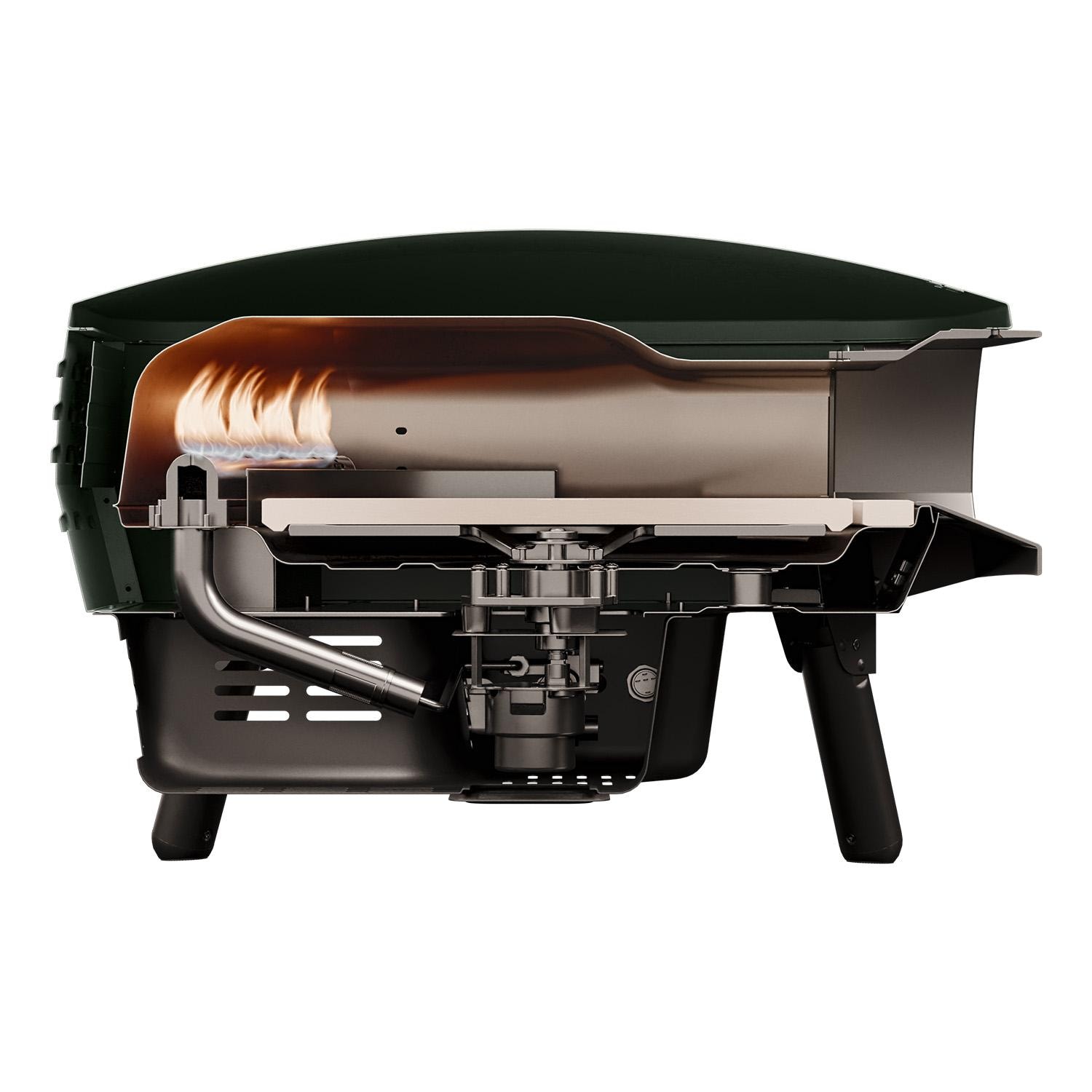 Witt Piccolo Rotante Propane Pizza Oven - Matte Green - 80650189