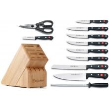 Wusthof Gourmet 12-Piece Knife Block Set - Natural - 9312 image