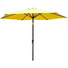 International Caravan 8 Ft. Aluminum Patio Umbrella - Yellow image