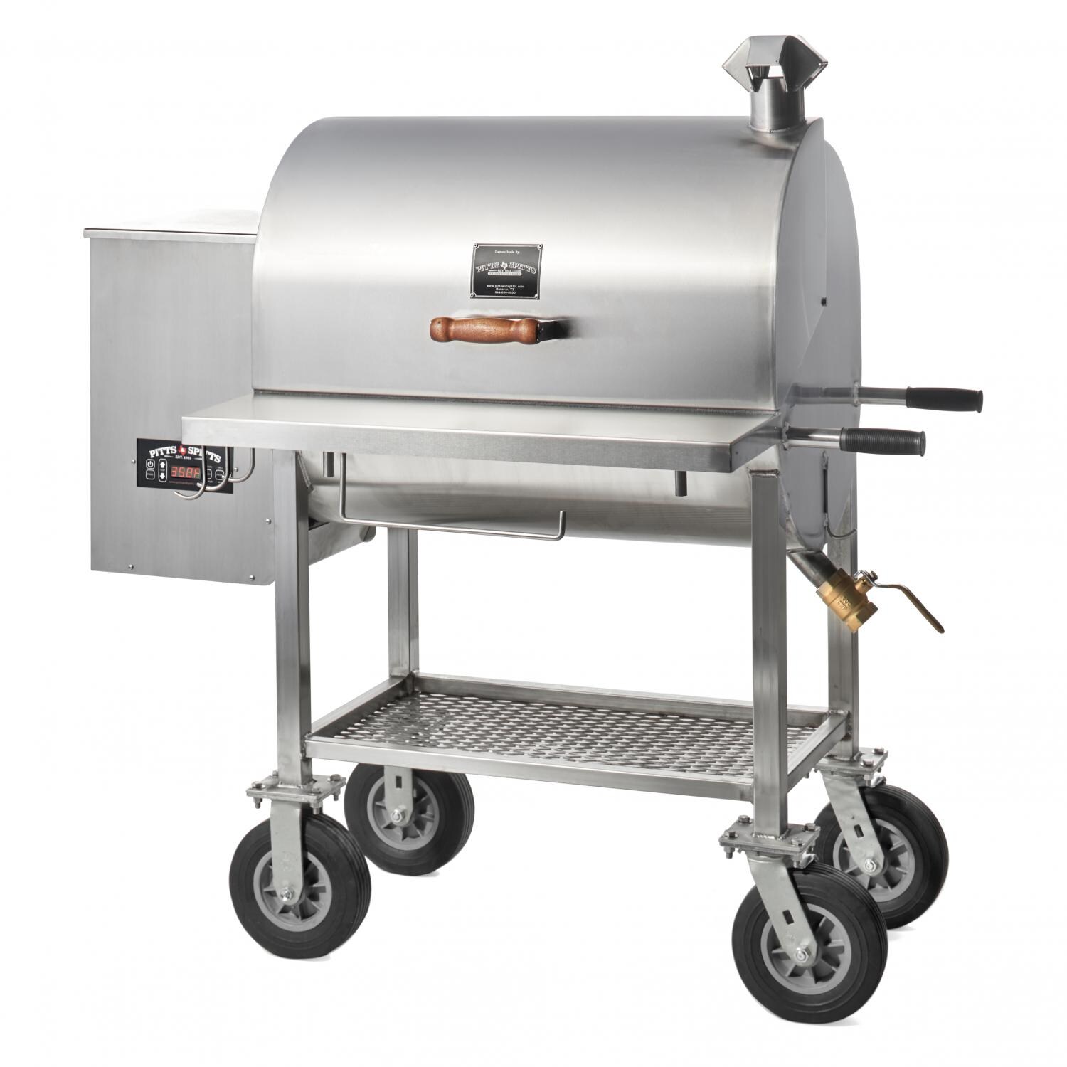 Pitts & Spitt P-MAV850SS Maverick 850 Pellet Grill - Stainless Steel thumbnail
