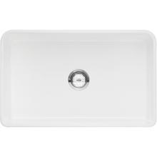 Blanco Cerana 30 X 19 Single Bowl Fireclay Apron Front Farmhouse Sink - White - 518540