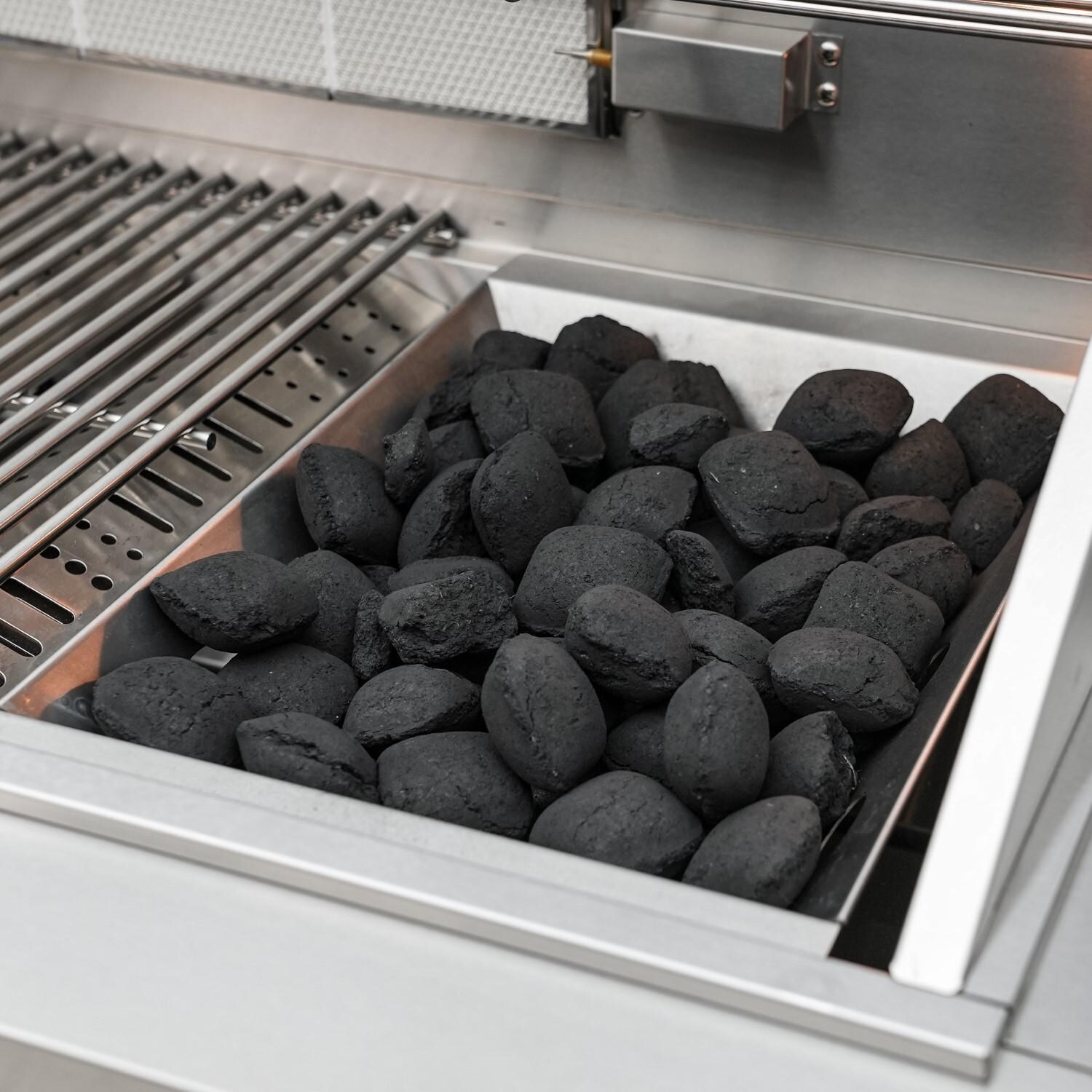 Mont Alpi Charcoal Tray - MACT - On Grill thumbnail