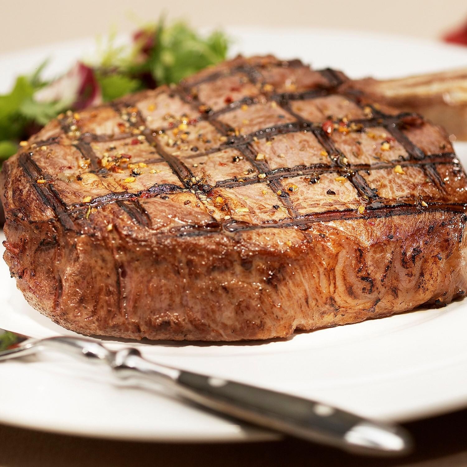 Premium Angus Beef - 4 (16oz) Bone-In Ribeye By Chicago Steak Company thumbnail