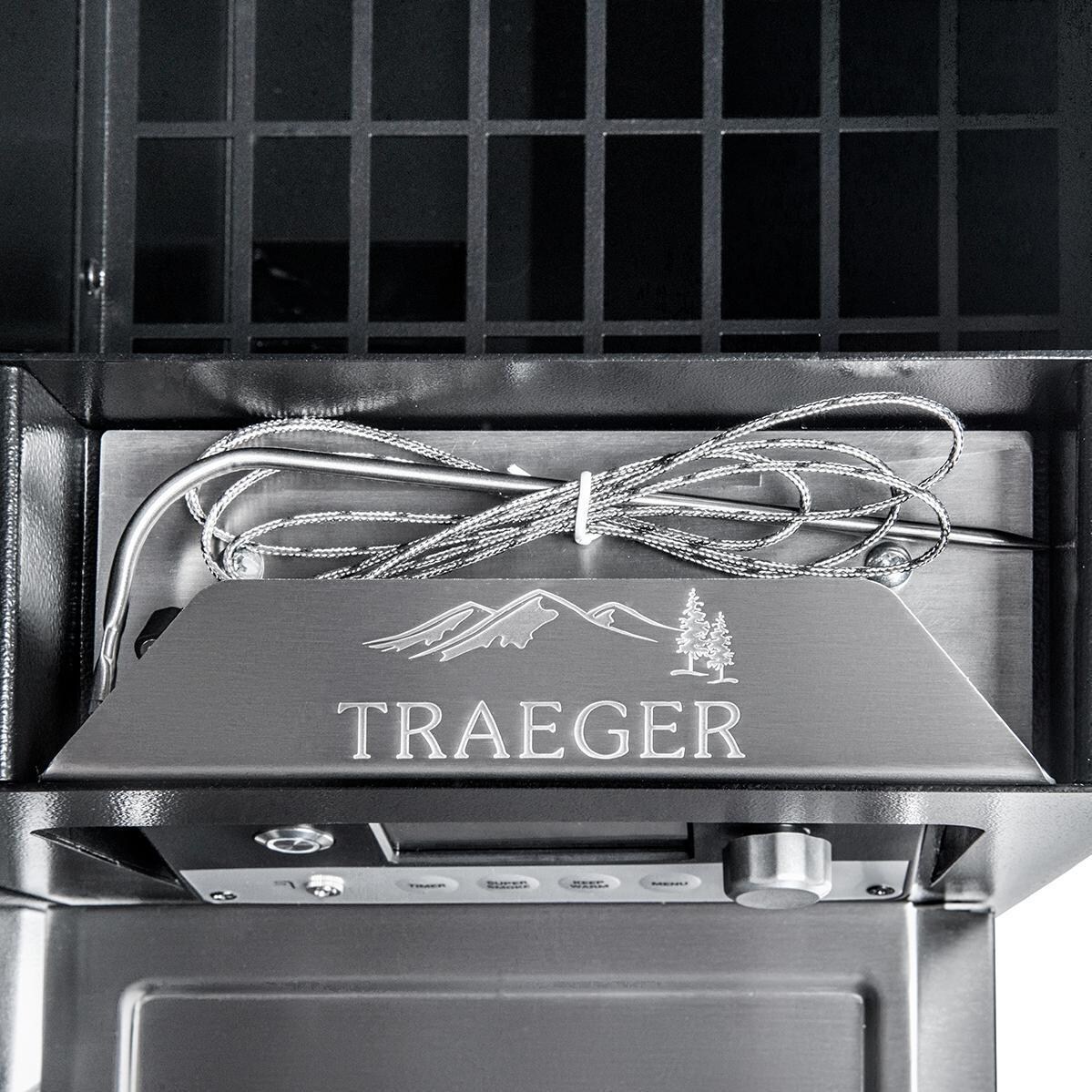 Traeger Timberline 850 - Built-In Meat Probe Storage thumbnail