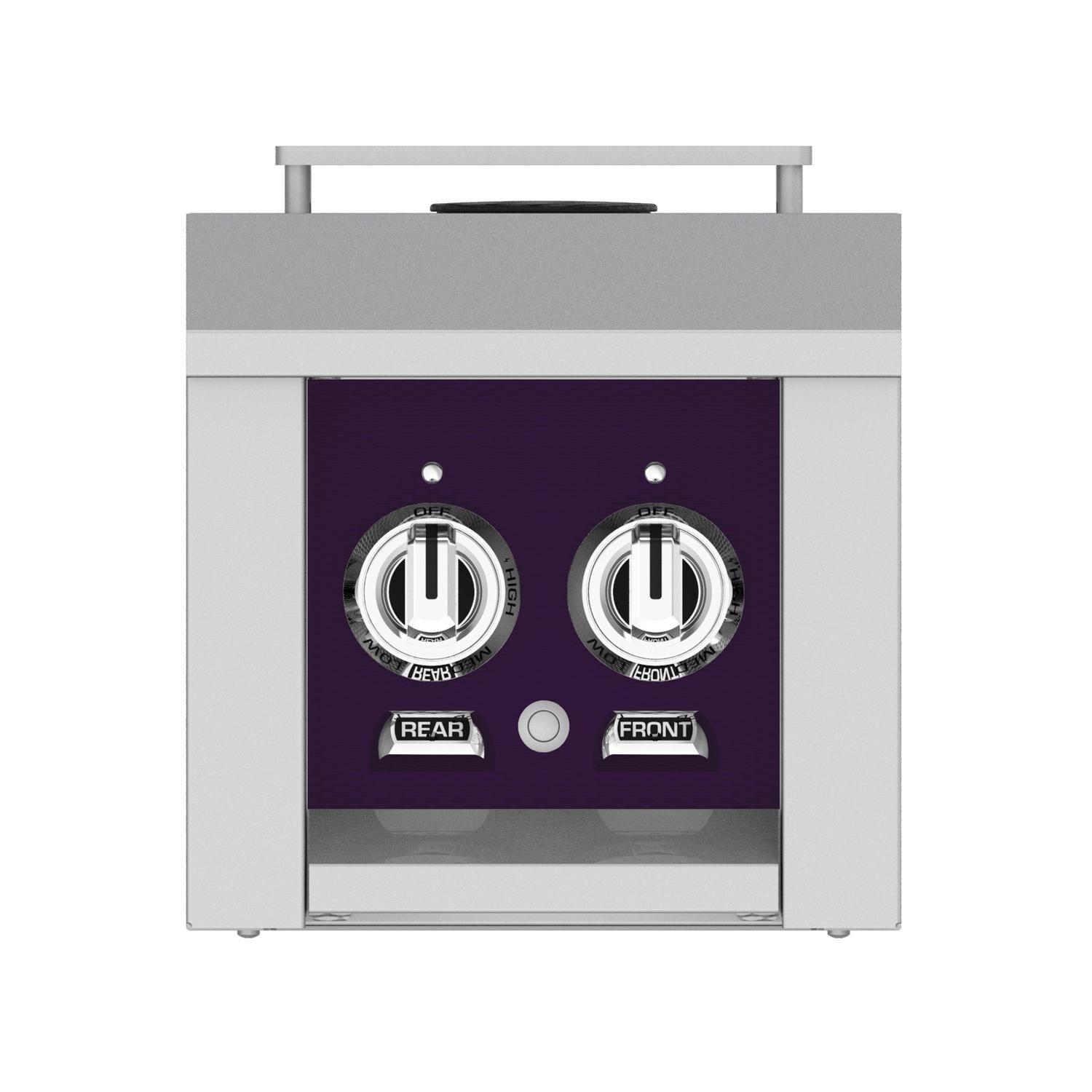 Hestan Built-In/Cart Mounted Propane Gas Double Side Burner - Lush - AGB122-LP-PP thumbnail