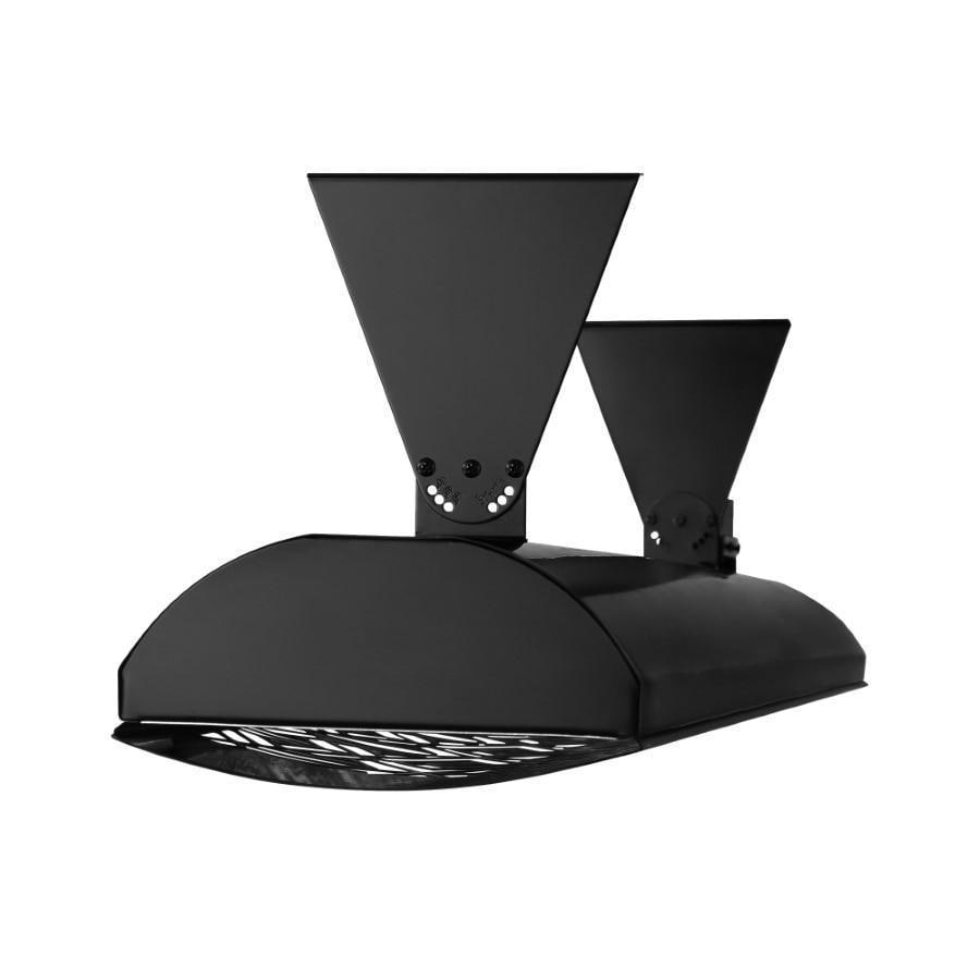 Eurofase EF60240B3 Mason Series 61-Inch 6000 Watt Dual Element 240V Electric Infrared Patio Heater In Black - Mount - White Background thumbnail