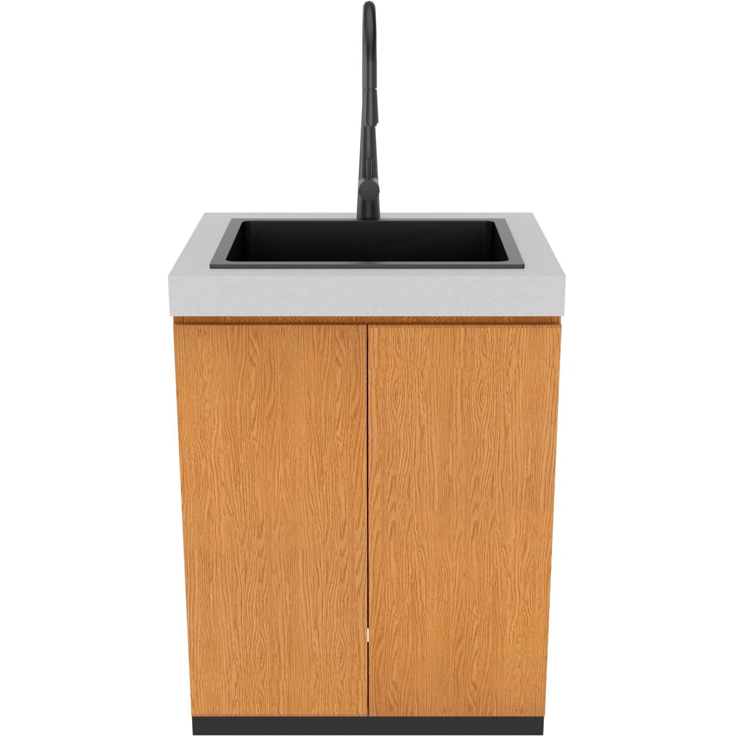 Everdure Marine Grade Cabinet Module w/ Sink in Timber Effect