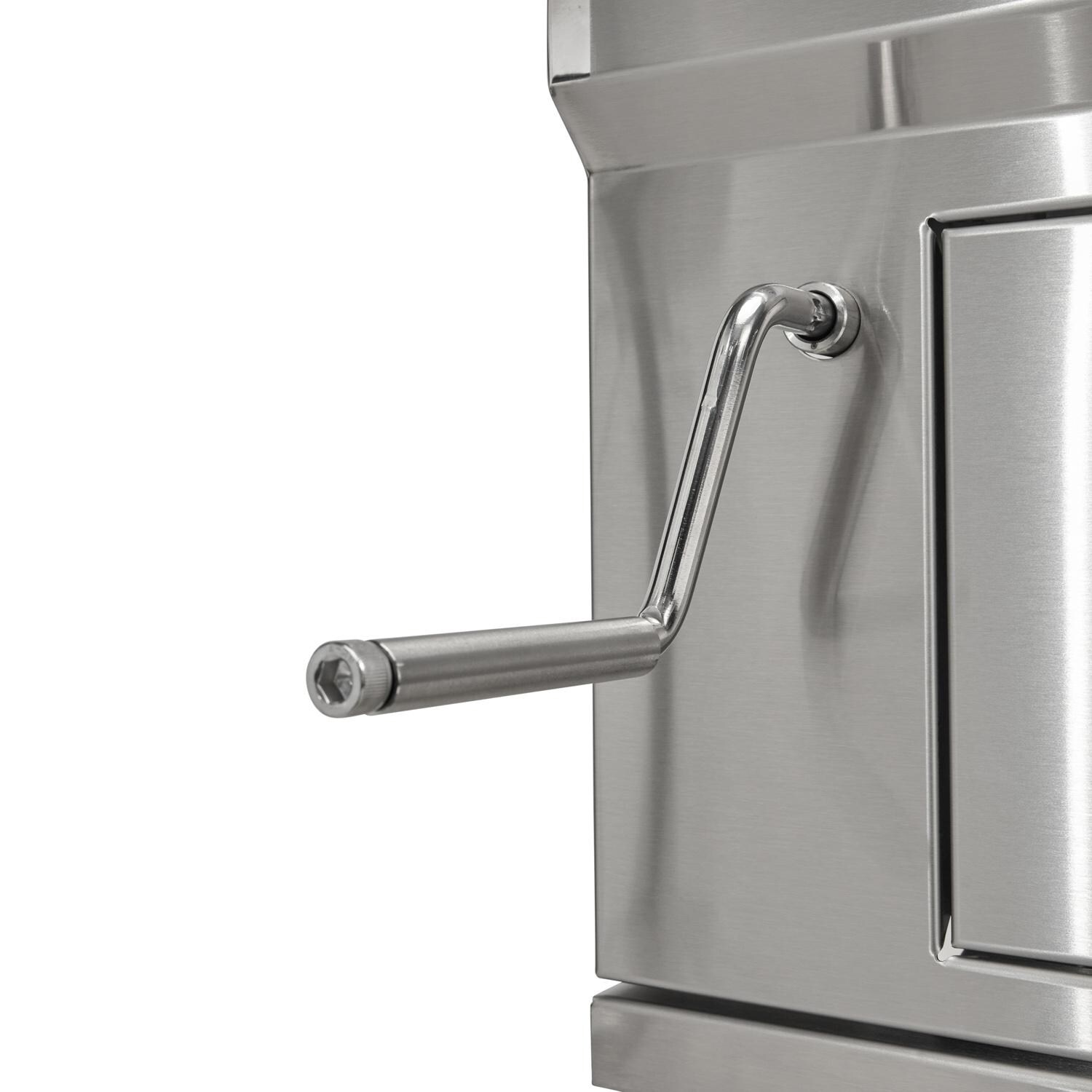 Coyote Outdoor Living Coyote 36 Inch Freestanding Charcoal Grill - Handle - Detail thumbnail