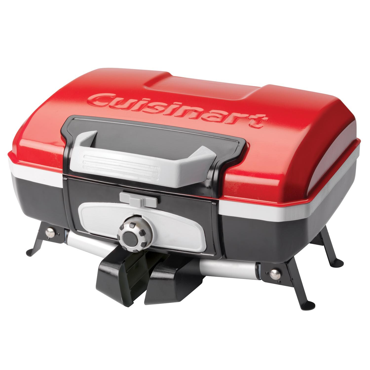 Cuisinart Petit Gourmet Tabletop Gas Grill - Red - CGG-180T thumbnail
