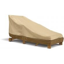 Classic Accessories Veranda Chaise Cover - Pebble/Bark/Earth image