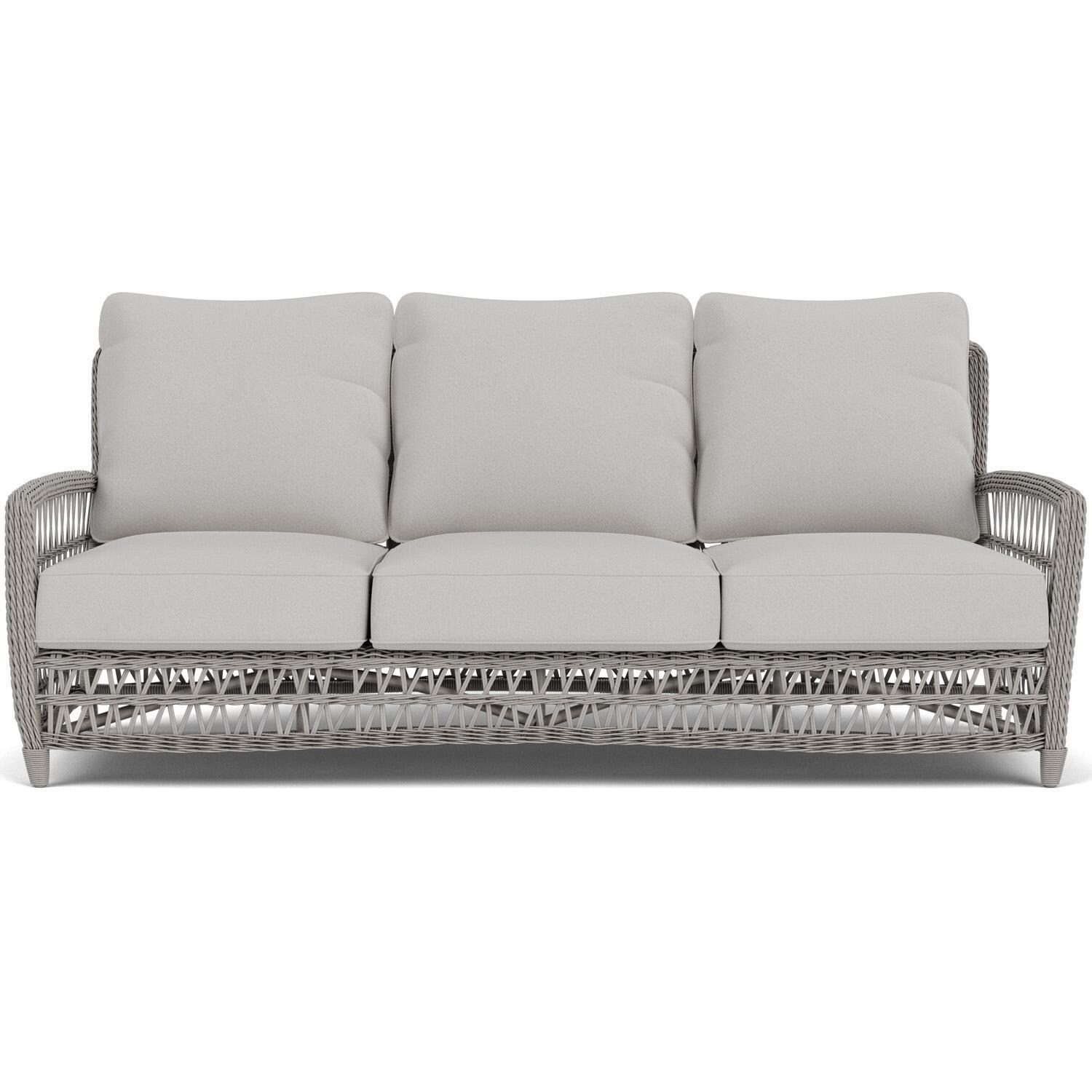 Lloyd Flanders Mackinac Sofa in Putty Finish with Tundra Dove Fabric thumbnail