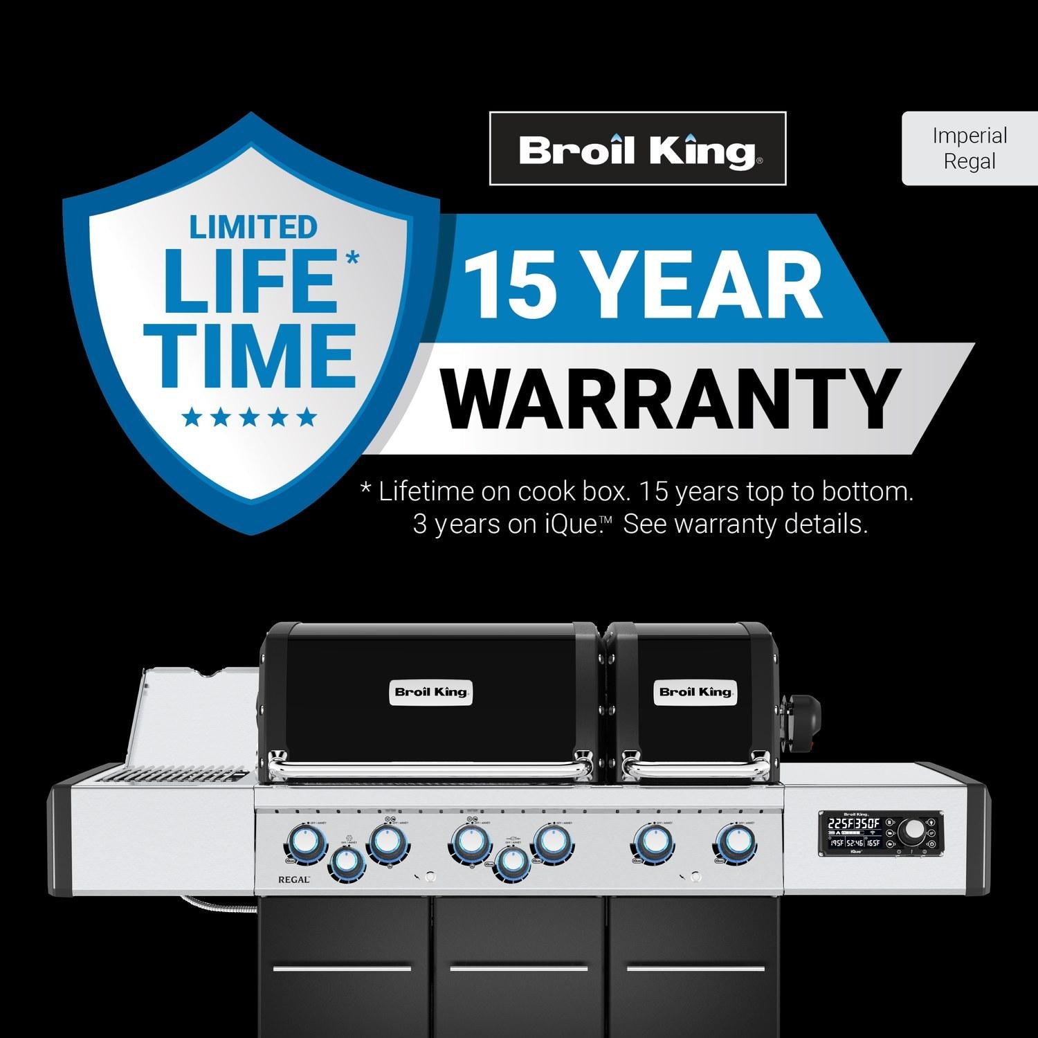 Broil King 689247 Regal Q 690 Pro IR Natural Gas Grill - 15 Year Warranty - Detail thumbnail
