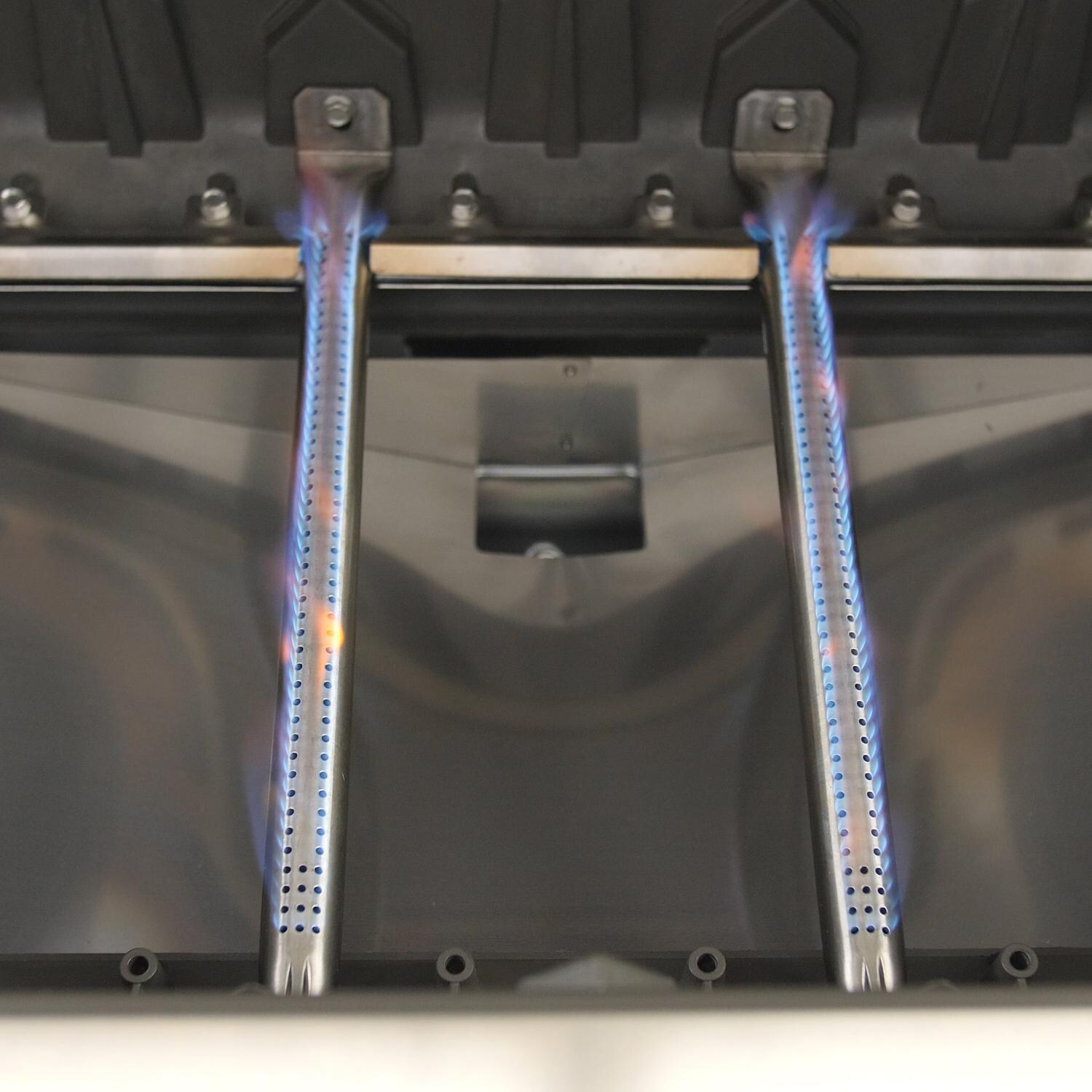 Napoleon P500RSIBPMK-3-PHM Phantom Prestige 500 Propane Gas Grill with Infrared Rear Burner and Infrared Side Burner and Rotisserie Kit - Stainless Steel Burners thumbnail