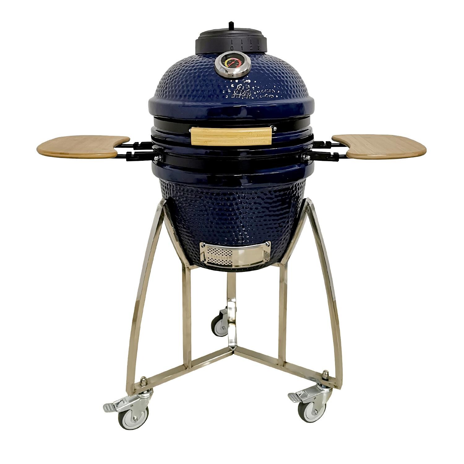 Lifesmart SCS-K15C 15-Inch Ceramic Kamado Grill thumbnail