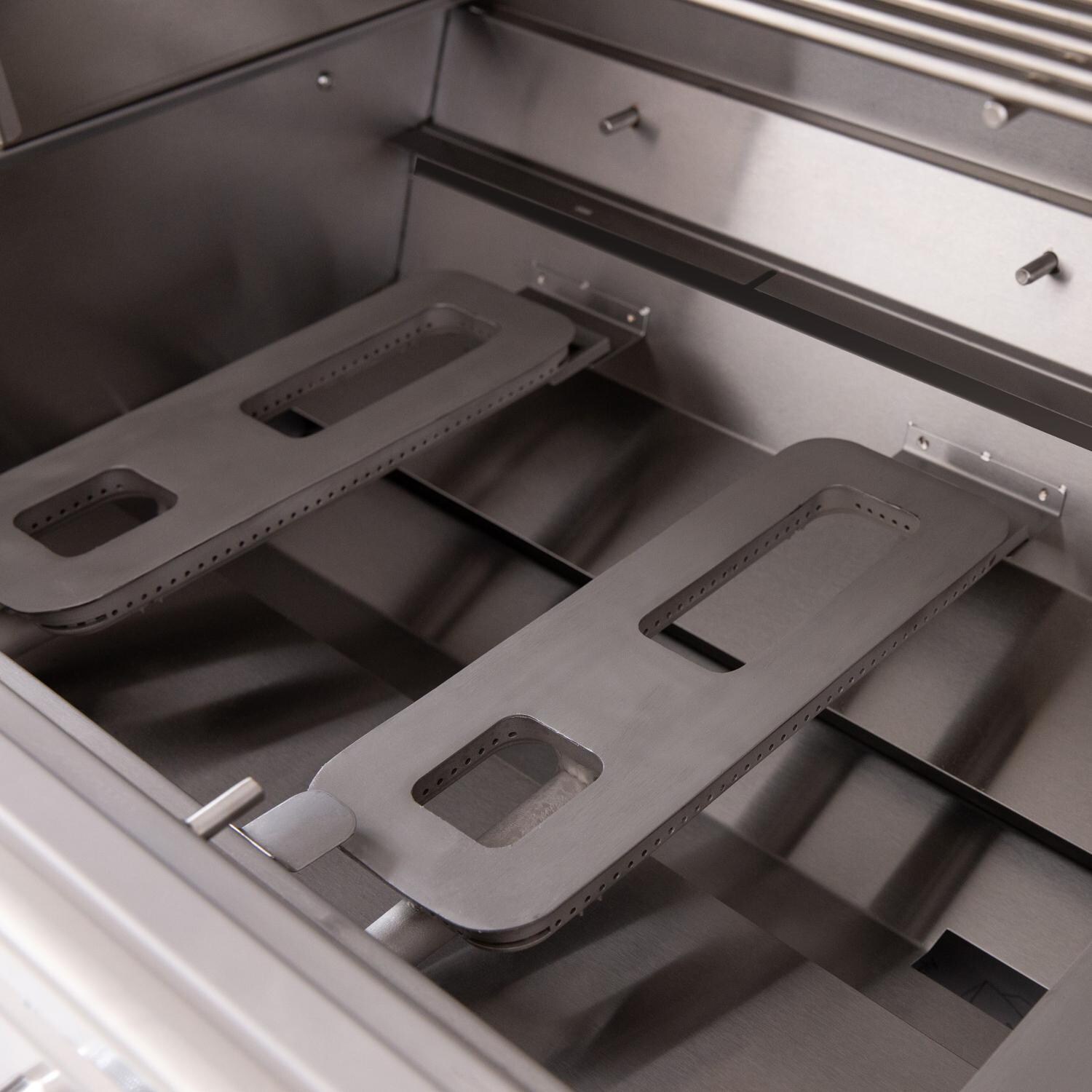 Summerset TRLD44-LP TRL Deluxe 44-Inch 4-Burner Propane Grill With Rotisserie - Cast Burners thumbnail