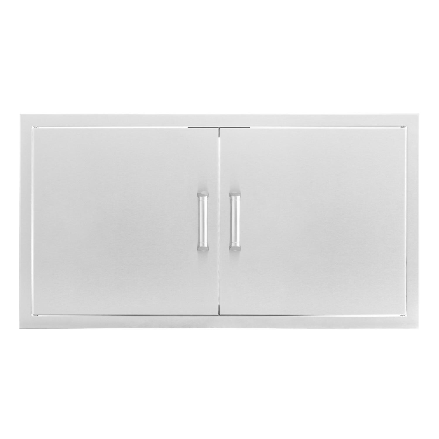 BBQGuys Signature 40-Inch Stainless Steel Double Access Door - Contempo image