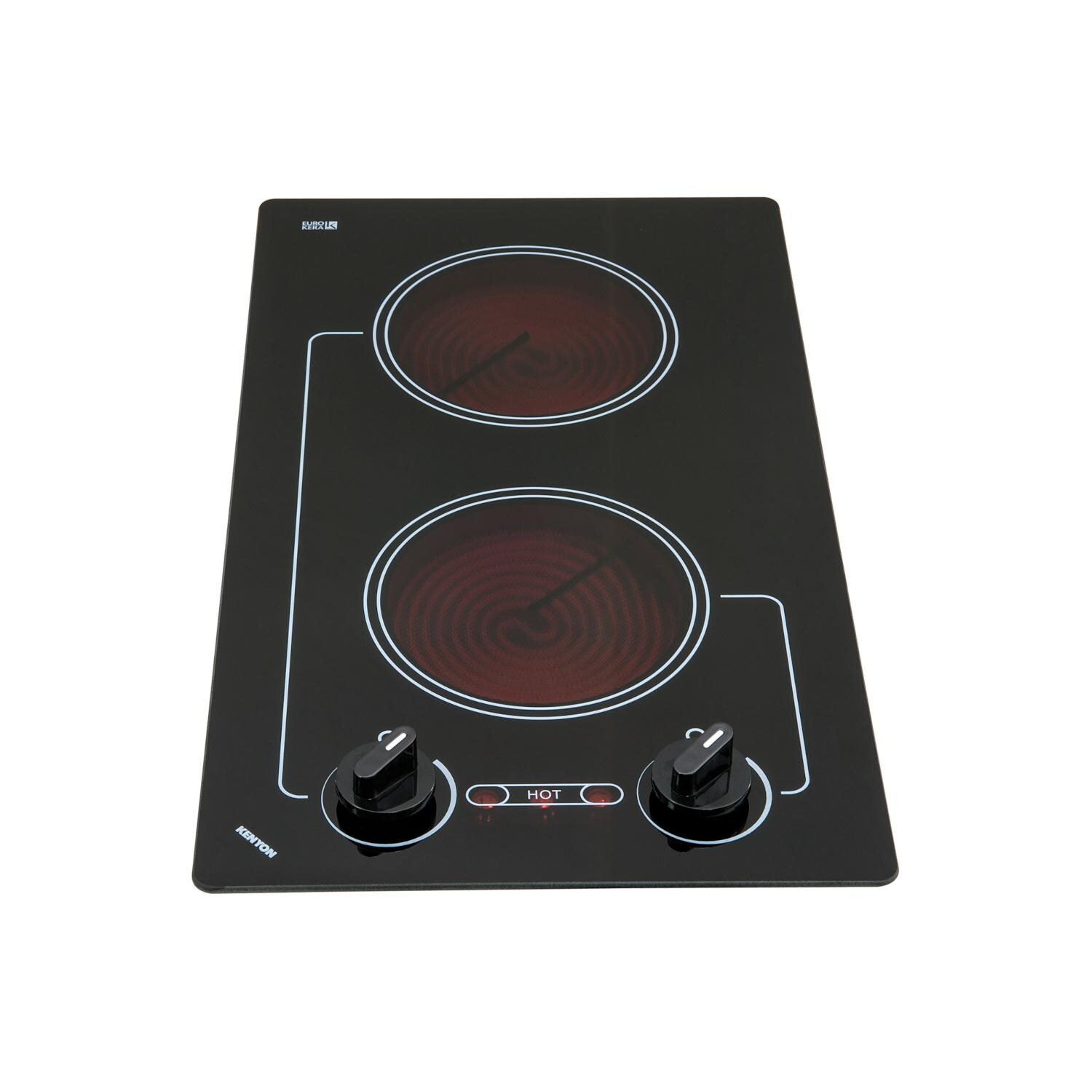 Kenyon Caribbean Trimline Built-In Electric Two Burner Cooktop -120V