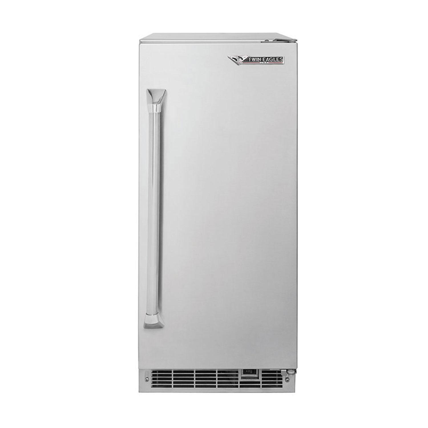 Twin Eagles TEIM15-I 15-in 35 Lb Ice Maker - White Background thumbnail