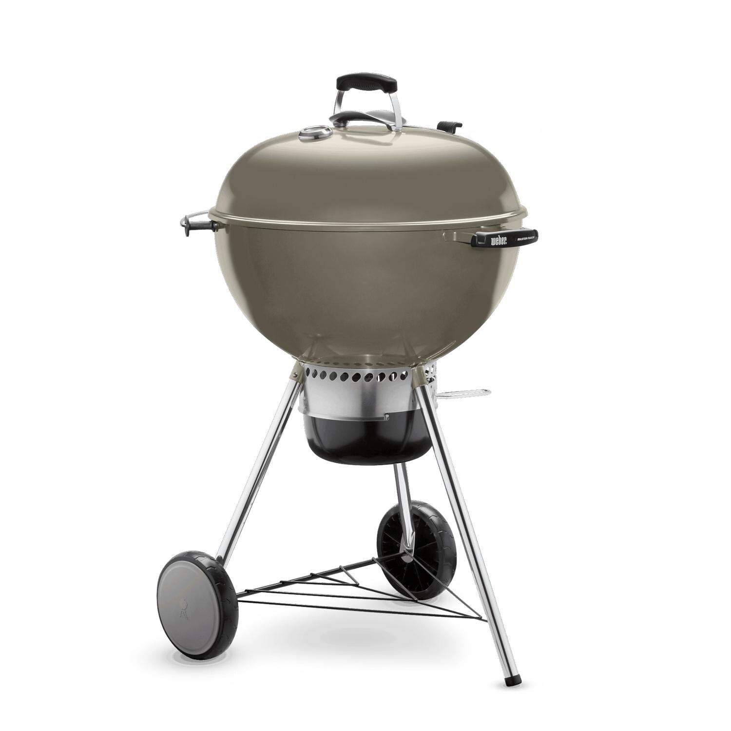 Weber 14510601 22-Inch Smoke Charcoal Grill - Side View thumbnail