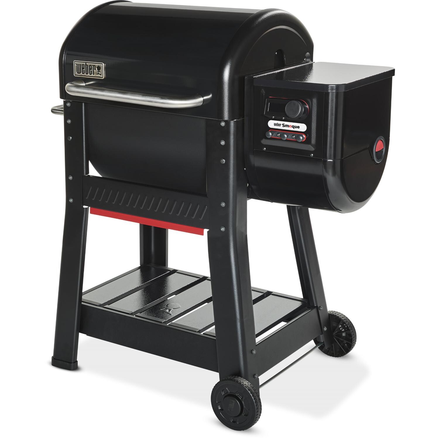 Weber Smoque Pellet Bottom Shelf - Angled Right (Grill not Included) - White Background thumbnail