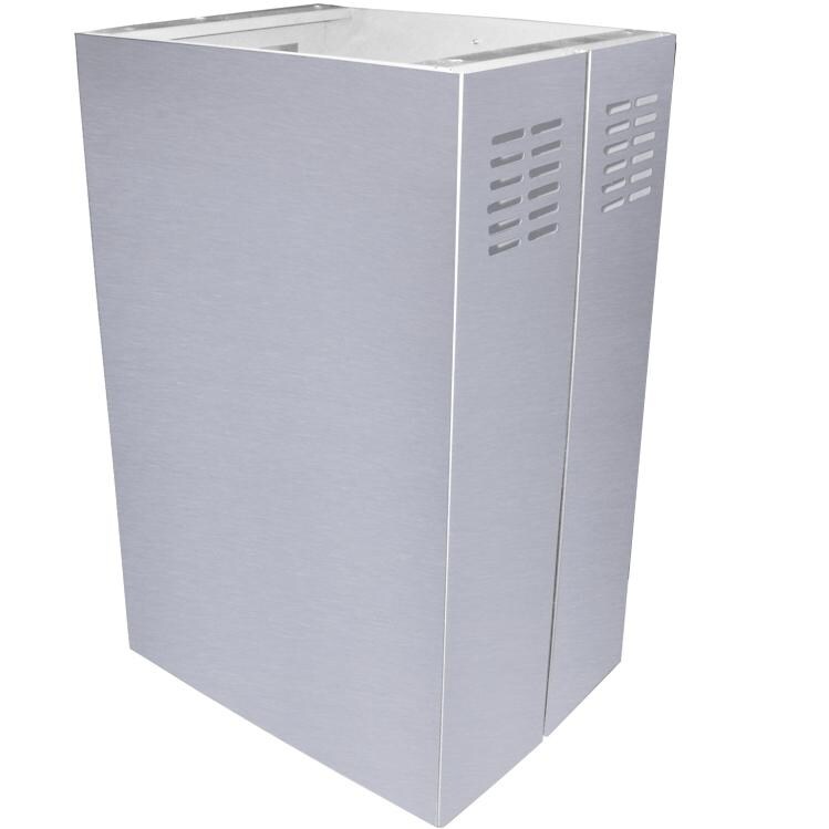 Cavaliere 24 Inch Duct Cover Extension For SV218Z2i Island Mount Vent