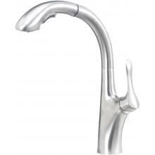 Blanco Napa Single Handle Pull Out Kitchen Faucet - Stainless Steel - 441511