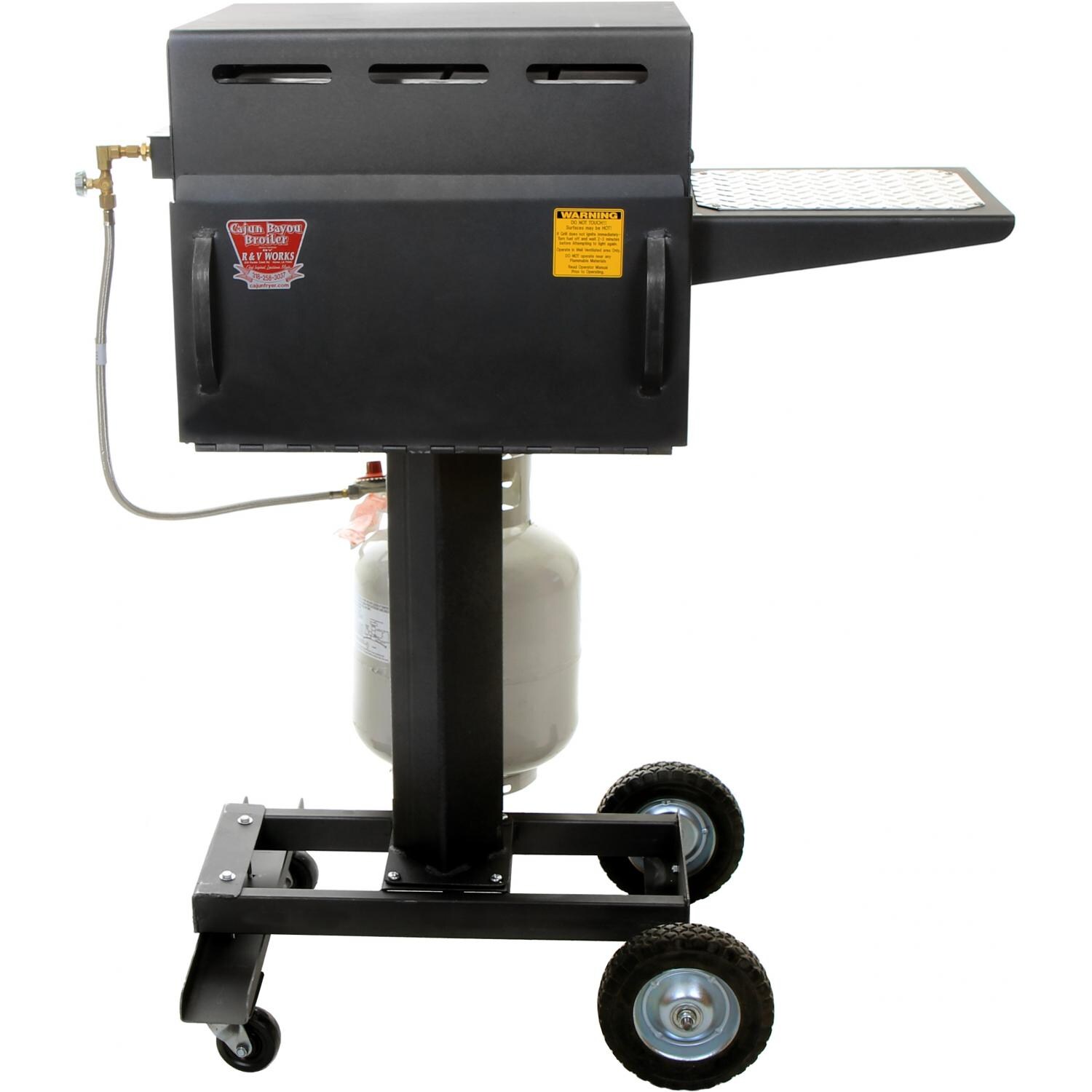 Cajun Bayou Broiler 20-Inch Propane Gas Broiler On Cart thumbnail