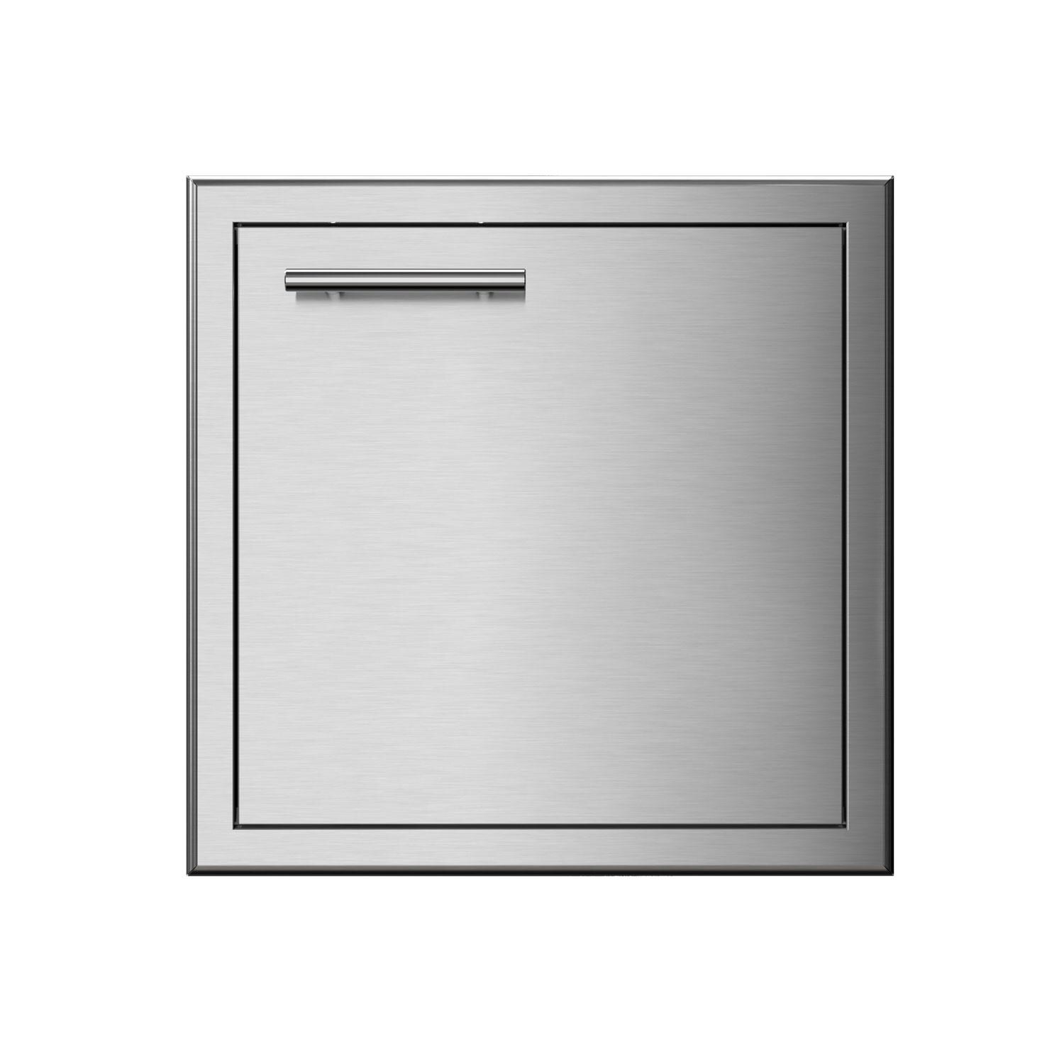 XO Appliance XOG24SDR Pro-Grade 24-Inch Outdoor Stainless Steel Single Access Door - Right Hinge - White Background thumbnail