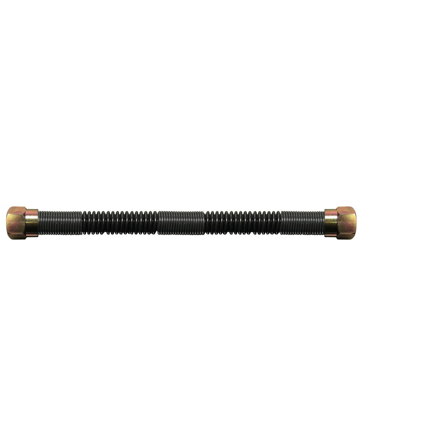 Firegear 16-Inch Tranquiline Flexible Stainless Steel Connector 3/8 Inch OD (1/4 Inch ID) - Black Coated image