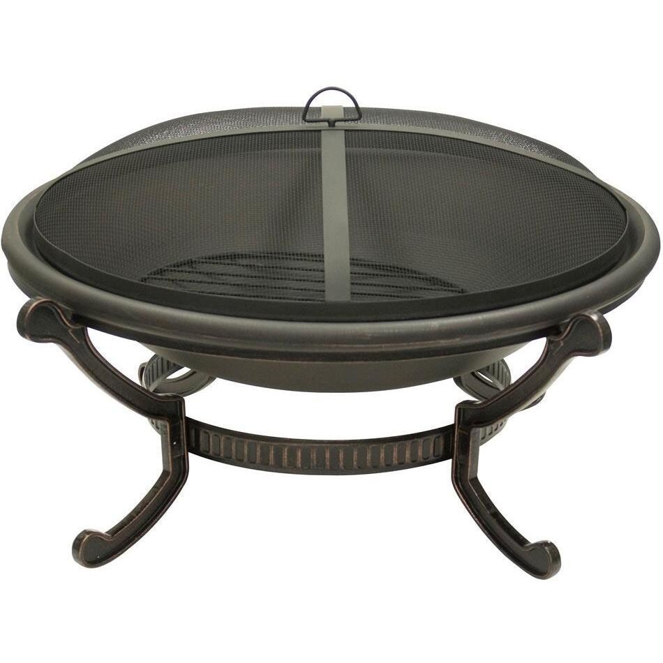 Dagan Industries FP-1017 40-Inch Steel Wood Burning Fire Pit thumbnail