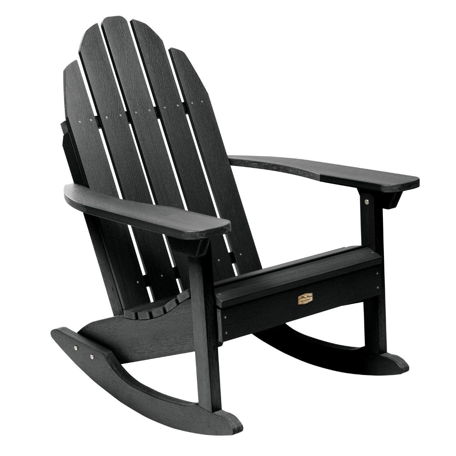 Lakeview The Charmville Adirondack Rocking Chair - Abyss - On White thumbnail