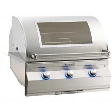 Fire Magic Aurora A660i 30-Inch Built-In Propane Gas Grill With One Infrared Burner, Analog Thermometer And Magic View Window - A660i-5LAP-W image