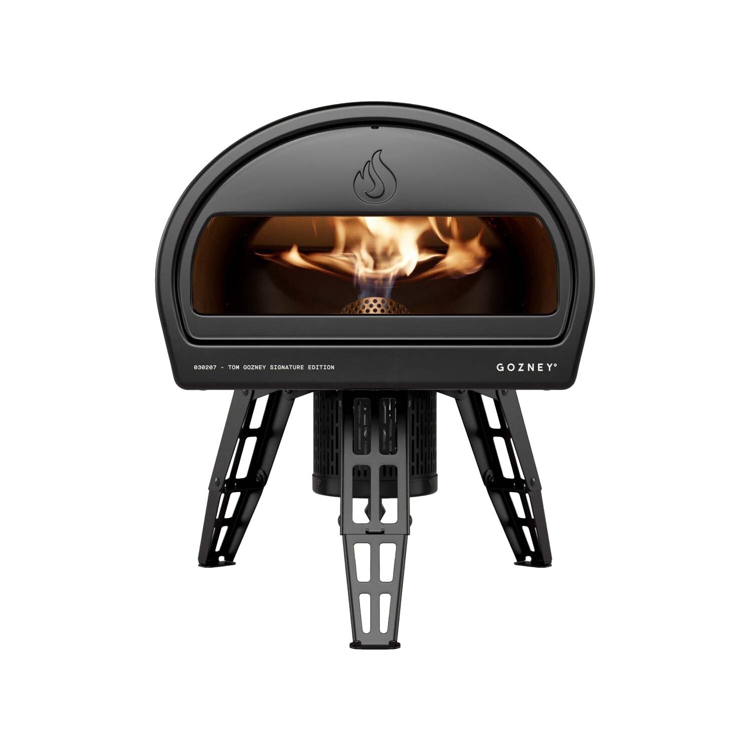 Gozney GRPBKUS1615 Roccbox Propane Pizza Oven - Black - White Background thumbnail