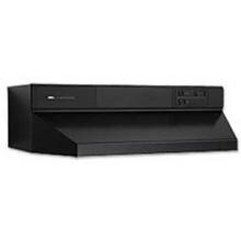 Broan 36-Inch 460 CFM Under Cabinet Range Hood - Black - 893623 image