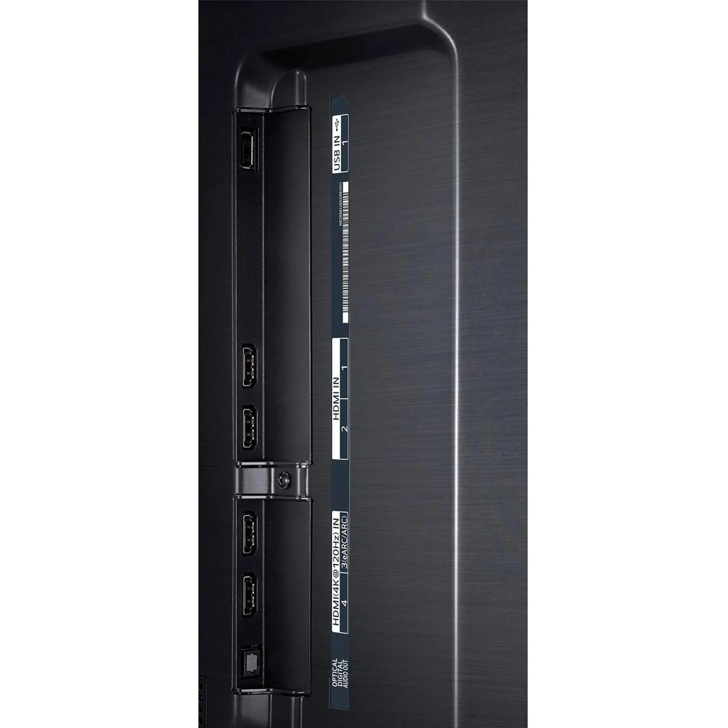 Titan BQG-L100-QNED-065-010 L100 Series 65 Inch Partial Sun 4K QNED Mini LED Smart Outdoor TV W/ Edge Lit Panel & Built-In Alexa - Ports 1 - White Background thumbnail