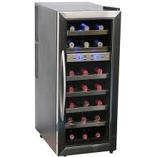 Whynter 21 Bottle Dual Zone Wine Refrigerator - Stainless Steel - WC-211DZ image